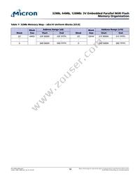 PZ28F064M29EWTX Datasheet Page 16