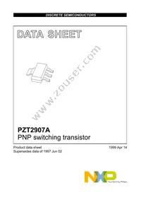 PZT2907A Datasheet Page 2