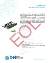 Q24S15050-NS00 Datasheet Cover