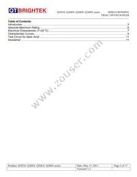 Q3083 Datasheet Page 2