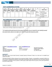 Q36SR12017NRFA Datasheet Page 14