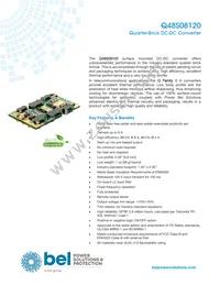 Q48S08120-PS00G Datasheet Cover