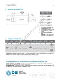 Q48S08120-PS00G Datasheet Page 13