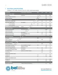 Q48S15050-NS00G Datasheet Page 2