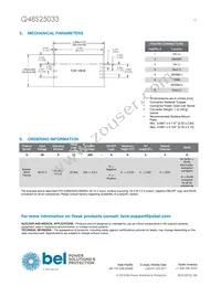 Q48S25033-NS00G Datasheet Page 13