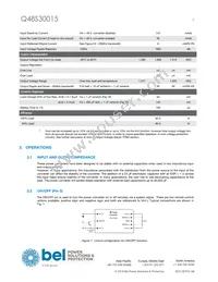Q48S30015-PS0V Datasheet Page 3
