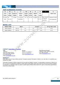 Q48SC12008NNFA Datasheet Page 13