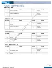 Q48SG12042NRFH Datasheet Page 19