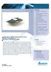 Q48SK12033NRFA Datasheet Cover