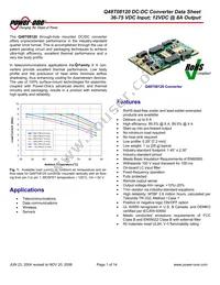 Q48T08120-NBB0 Datasheet Cover