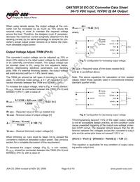 Q48T08120-NBB0 Datasheet Page 6