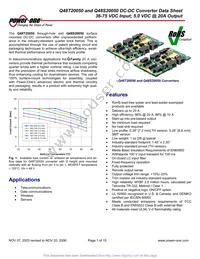 Q48T20050-NAC0G Datasheet Cover