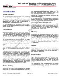 Q48T20050-NAC0G Datasheet Page 9