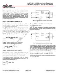 Q48T25018-NBB0 Datasheet Page 6