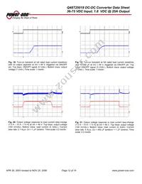 Q48T25018-NBB0 Datasheet Page 12