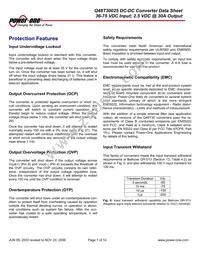 Q48T30025-NDB0 Datasheet Page 7