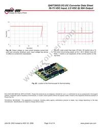 Q48T30025-NDB0 Datasheet Page 14