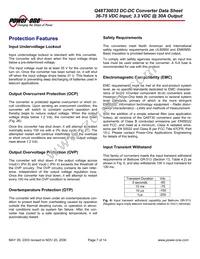 Q48T30033-NAAC Datasheet Page 7