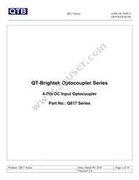 Q817 Datasheet Cover