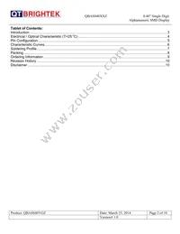 QBASS40YG0 Datasheet Page 2