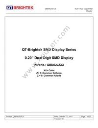 QBDS200R Datasheet Cover