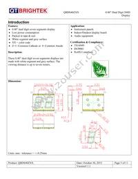 QBDS400R Datasheet Page 3