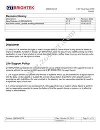 QBDS400R Datasheet Page 11