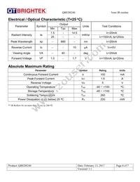 QBED8240 Datasheet Page 4