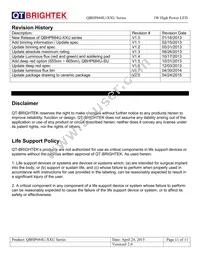 QBHP684U-YU Datasheet Page 11