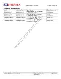 QBHP684U-YV Datasheet Page 10