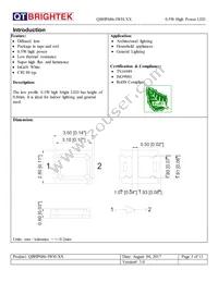 QBHP686-IWH-WW Datasheet Page 3