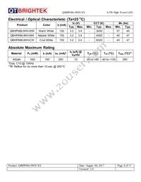 QBHP686-IWH-WW Datasheet Page 4