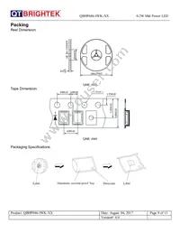 QBHP686-IWK-NW Datasheet Page 9