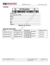 QBHP686-IWK-NW Datasheet Page 10