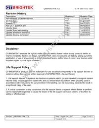 QBHP686-IWK-NW Datasheet Page 11