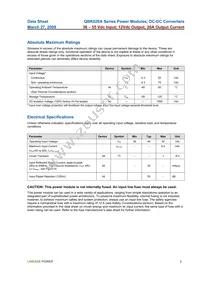 QBK020A0B1 Datasheet Page 2