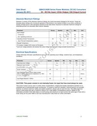 QBK033A0B41-HZ Datasheet Page 2