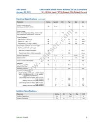 QBK033A0B41-HZ Datasheet Page 3