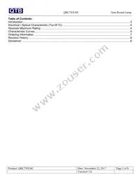 QBL7O30C Datasheet Page 2