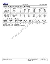 QBL7O30C Datasheet Page 4