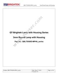 QBL7YA80D-MP4A Datasheet Cover