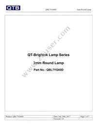 QBL7YG60D Datasheet Cover