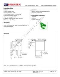 QBL7YG80D-MP4B Datasheet Page 3