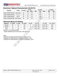 QBL7YG80D-MP4B Datasheet Page 4