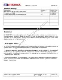 QBLP1515-Y5 Datasheet Page 11