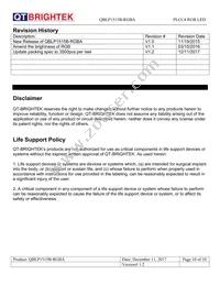 QBLP1515B-RGBA Datasheet Page 10