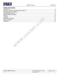 QBLP595-IB Datasheet Page 2
