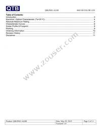 QBLP601-AGIB Datasheet Page 2