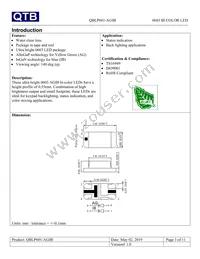 QBLP601-AGIB Datasheet Page 3