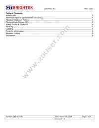 QBLP601-IR2 Datasheet Page 2